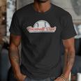 Baseball Dad Cool Simple Vintage Look Sports Graphic Men T-Shirt