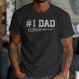 Baseball Dad Daddy Father's Day Number One Baseball Dad Men T-Shirt