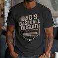 Baseball Baseball Dad Dugout Family Matching Men T-Shirt