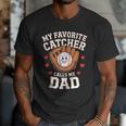 Baseball Dad Father's Day Catcher Men Men T-Shirt