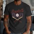 Baseball Dad Father's Day Vintage Retro Sarcastic Dad Men T-Shirt Baseball Dad Father's Day Vintage Retro Sarcastic Dad Men T-Shirt
