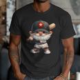 Baseball Dad Gnome With Baseball Bat For Grandpa Life Men T-Shirt Baseball Dad Gnome With Baseball Bat For Grandpa Life Men T-Shirt