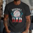 Baseball Dad Happy Fathers Day Dad Daddy Baseball Lover Men T-Shirt Baseball Dad Happy Fathers Day Dad Daddy Baseball Lover Men T-Shirt