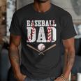Baseball Dad Happy Fathers Day For Men Boys Kid Men T-Shirt Baseball Dad Happy Fathers Day For Men Boys Kid Men T-Shirt