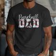 Baseball Dad Happy Fathers Day For Men Boys Baseball Lovers Men T-Shirt
