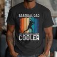 Baseball Dad Baseball Lover Father's Day Men T-Shirt