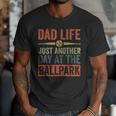 Baseball Dad Men Dad Life Just Another Day At The Ballpark Men T-Shirt Baseball Dad Men Dad Life Just Another Day At The Ballpark Men T-Shirt