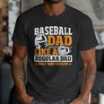 Baseball Dad Like a Regular Dad Only Way Cooler Men T-Shirt