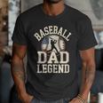Baseball Dad Retro American Flag Style Men T-Shirt Baseball Dad Retro American Flag Style Men T-Shirt