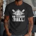 Baseball Dad Softball Game Fathersday Baseball Daddy Men T-Shirt