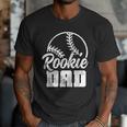 Baseball Dad Softball Game Rookie Dad Baseball Men T-Shirt