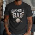 Baseball Dad Sport Father Outfit For Proud Papa Men T-Shirt