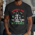 Baseball Dad The Only Thing I Throw Is My Money Father Daddy Men T-Shirt Baseball Dad The Only Thing I Throw Is My Money Father Daddy Men T-Shirt