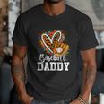 Baseball Daddy Fathers Day Men T-Shirt