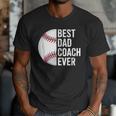 Best Baseball Dad Coach Ever Retro Father Baseball Coach Dad Men T-Shirt Best Baseball Dad Coach Ever Retro Father Baseball Coach Dad Men T-Shirt