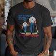 Best Coach Ever Fathers Day Baseball Dad Papa Sports Lover Men T-Shirt