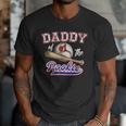 Birthday Baseball Dad Daddy Of The 1st One Rookie Vintage Men T-Shirt