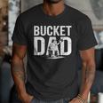 Bucket Dad Softball Dad Baseball Dad Coach Bucket Men T-Shirt Bucket Dad Softball Dad Baseball Dad Coach Bucket Men T-Shirt