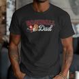 Cheer Baseball Dad My Favorite Cheerleader Calls Me Dad Red Men T-Shirt