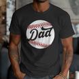 Dad Baseball Ball Vintage Groovy Baseball Daddy Fathers Day Men T-Shirt Dad Baseball Ball Vintage Groovy Baseball Daddy Fathers Day Men T-Shirt