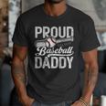 Dad Baseball Men Vintage Proud Baseball Daddy Men T-Shirt