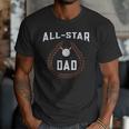 Dad Baseball Tee For Men And Dad Birthday Baseball Dad Men T-Shirt Dad Baseball Tee For Men And Dad Birthday Baseball Dad Men T-Shirt