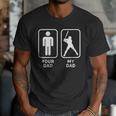 Your Dad My Dad Is Cooler Baseball Dad Men T-Shirt Your Dad My Dad Is Cooler Baseball Dad Men T-Shirt