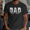 Dad Est 2026 Baseball Dad To Be New Baby Daddy Father's Day Men T-Shirt Dad Est 2026 Baseball Dad To Be New Baby Daddy Father's Day Men T-Shirt