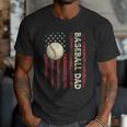 Fathers Day Baseball Dad USA Flag For Dad Men Baseball Men T-Shirt Fathers Day Baseball Dad USA Flag For Dad Men Baseball Men T-Shirt