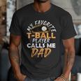 My Favorite T-Ball Player Calls Me Dad – Baseball Dad Men T-Shirt My Favorite T-Ball Player Calls Me Dad – Baseball Dad Men T-Shirt