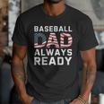 Homerun Baseball Dad Baseball Lovers Father Fathers Day Men T-Shirt Homerun Baseball Dad Baseball Lovers Father Fathers Day Men T-Shirt