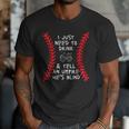 Need To Drink And Tell An Umpire He's Blind Baseball Dad Men T-Shirt