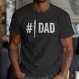 Number One Baseball Dad For Father's Day Daddy Coach Men T-Shirt Number One Baseball Dad For Father's Day Daddy Coach Men T-Shirt