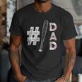 Number One Baseball Dad Fathers Day Baseball Player Dad Men T-Shirt Number One Baseball Dad Fathers Day Baseball Player Dad Men T-Shirt