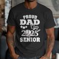 Proud Dad Class Of 2025 Graduation Senior Baseball Dad Men T-Shirt