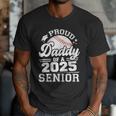 Proud Daddy Of A 2025 Senior Baseball Dad Papa Grad 2025 Men T-Shirt Proud Daddy Of A 2025 Senior Baseball Dad Papa Grad 2025 Men T-Shirt