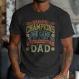 Raising Champions One Game At A Time Proud Baseball Dad Men T-Shirt Raising Champions One Game At A Time Proud Baseball Dad Men T-Shirt