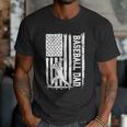 Retro Baseball Dad Us America Flag Fathers Day Men T-Shirt Retro Baseball Dad Us America Flag Fathers Day Men T-Shirt