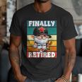 Retro Baseball Retirement Gnome Baseball Dad Finally Retired Men T-Shirt Retro Baseball Retirement Gnome Baseball Dad Finally Retired Men T-Shirt