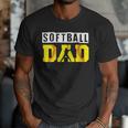 Softball Dad Like A Baseball Dad Definition Men T-Shirt Softball Dad Like A Baseball Dad Definition Men T-Shirt