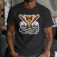 Most Valuable Papa Baseball Dad Coach Player Father's Day Men T-Shirt