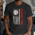 Vintage Baseball DAD American Flag Fathers Day 4th Of July Men T-Shirt Vintage Baseball DAD American Flag Fathers Day 4th Of July Men T-Shirt