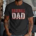 Vintage Baseball Dad Father Tee Player Fan Baseball Ball Men T-Shirt Vintage Baseball Dad Father Tee Player Fan Baseball Ball Men T-Shirt
