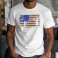 Baseball Coach Baseball Dad American Flag Premium Men T-Shirt Baseball Coach Baseball Dad American Flag Premium Men T-Shirt