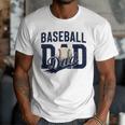 Baseball Dad Daddy Papa Men T-Shirt