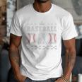 Baseball Dad Father's Day Baseball Father Retro Vintage Premium Men T-Shirt