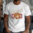 Baseball Dad Fireball Sports Father Fathers Day Daddy Premium Men T-Shirt