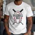 Baseball Dad Happy Fathers Day Wife Daughter Son Game Day Men T-Shirt Baseball Dad Happy Fathers Day Wife Daughter Son Game Day Men T-Shirt