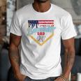Baseball Dad Ice Cream Drip Father American Flag 4th Of July Men T-Shirt Baseball Dad Ice Cream Drip Father American Flag 4th Of July Men T-Shirt