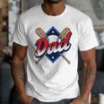 Baseball Dad Baseball Premium Men T-Shirt Baseball Dad Baseball Premium Men T-Shirt